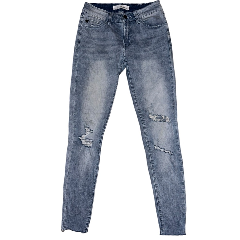KanCan Distressed Skinny Light Wash Jeans #144835 (3/25)
